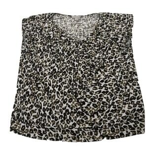 Leopard Print Women's Top